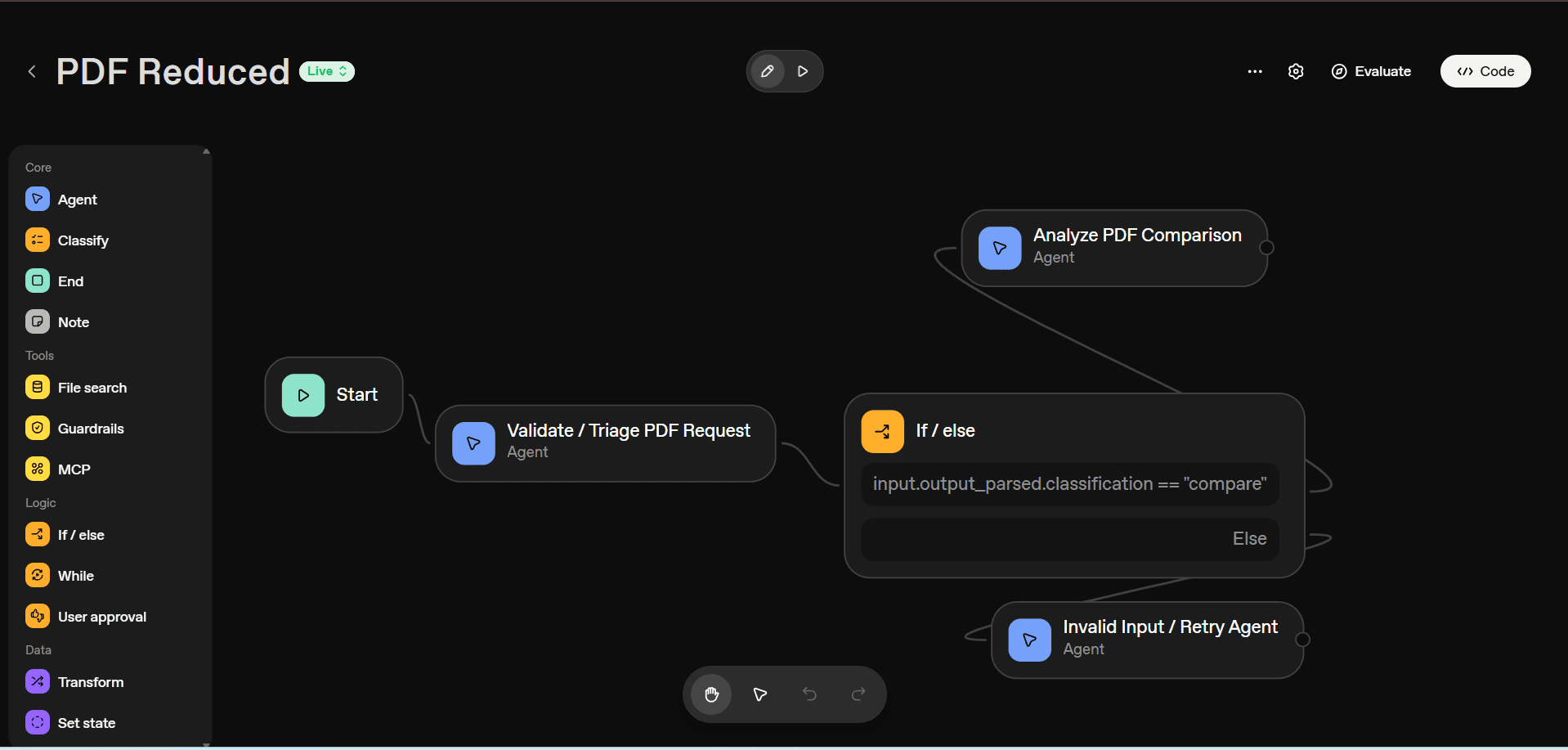 OpenAI Workflow Dashboard